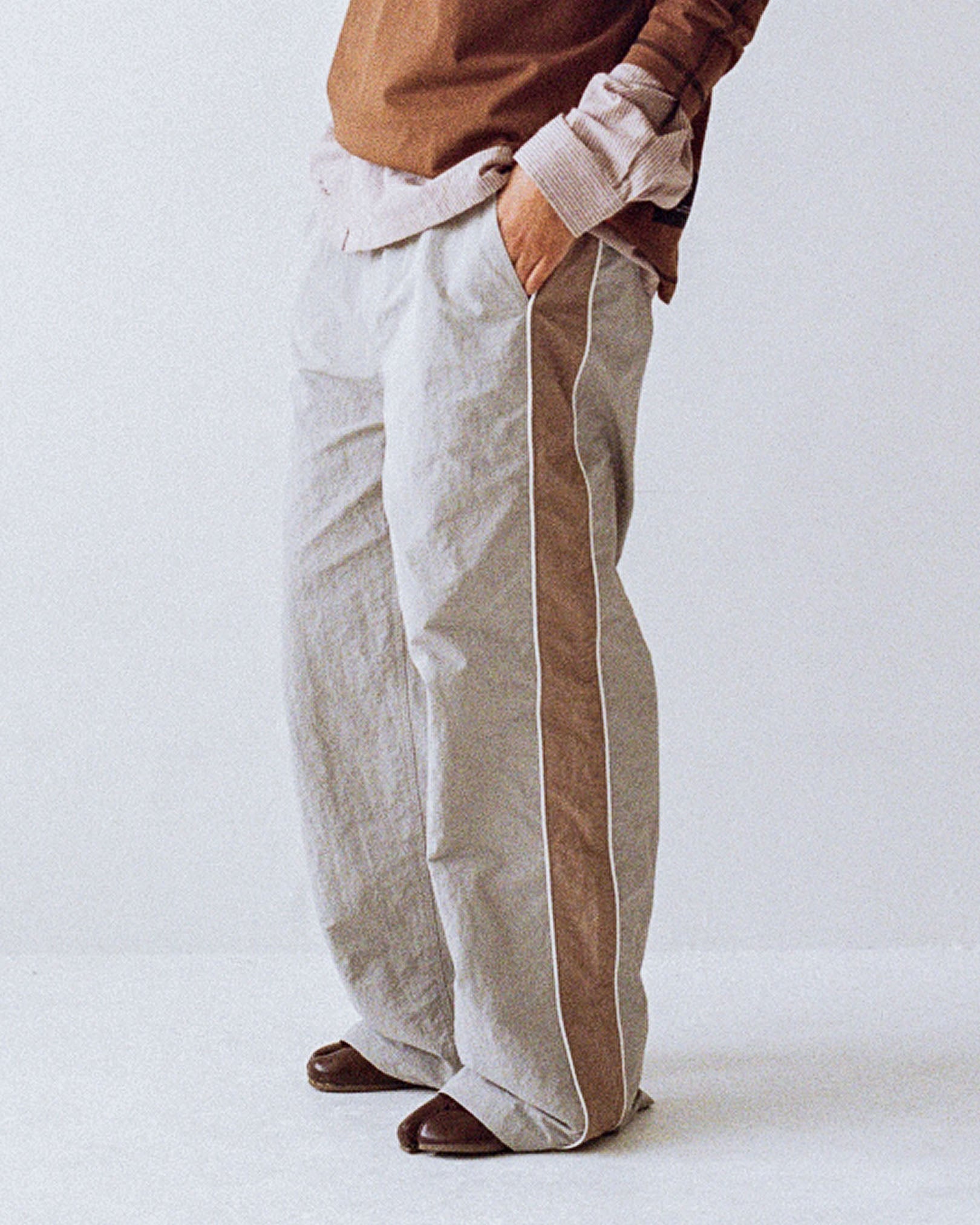Nylon Track Pants