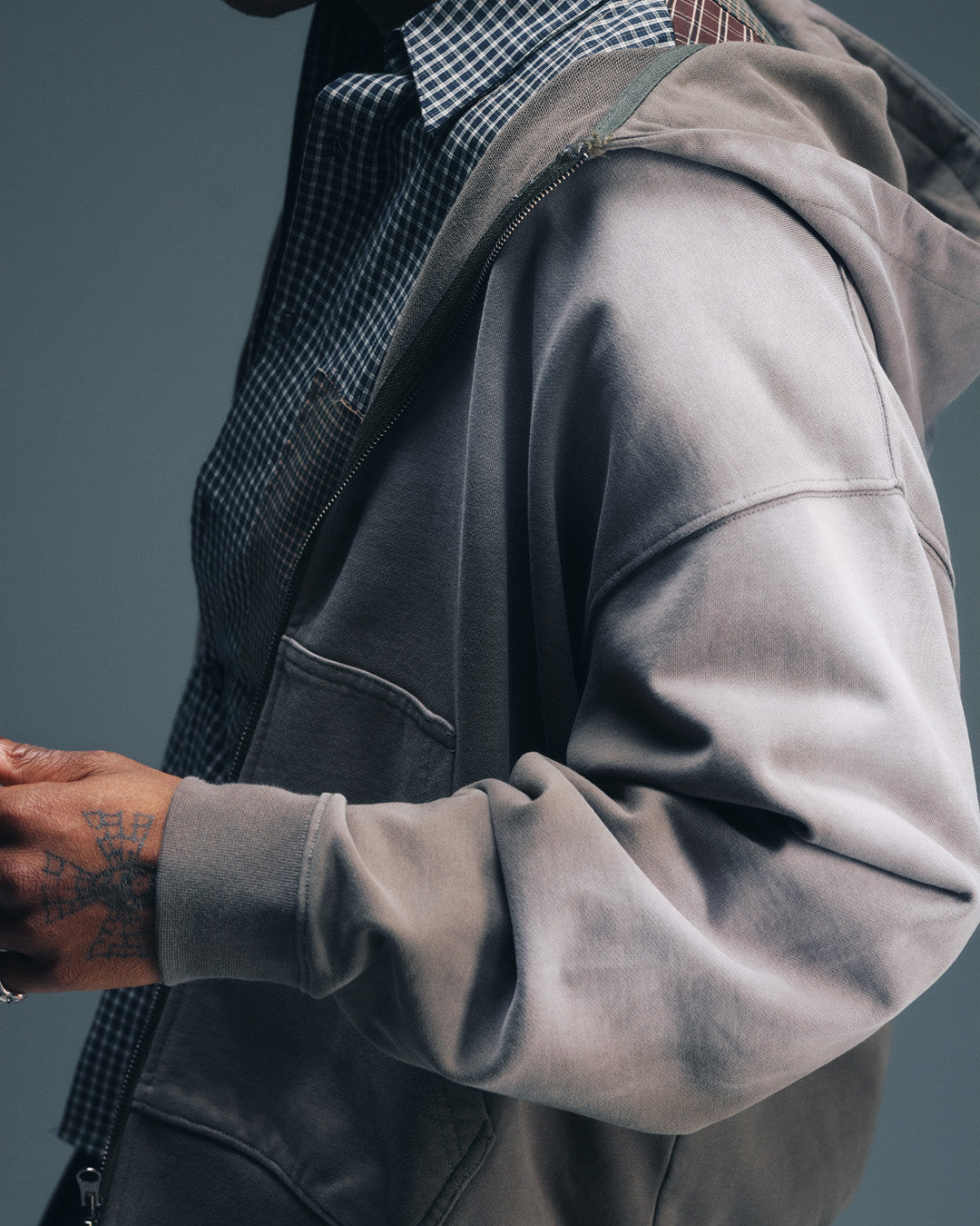 Fade Zip Hoodie