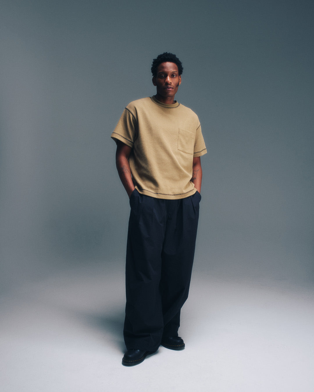 Waffle Pocket Tee