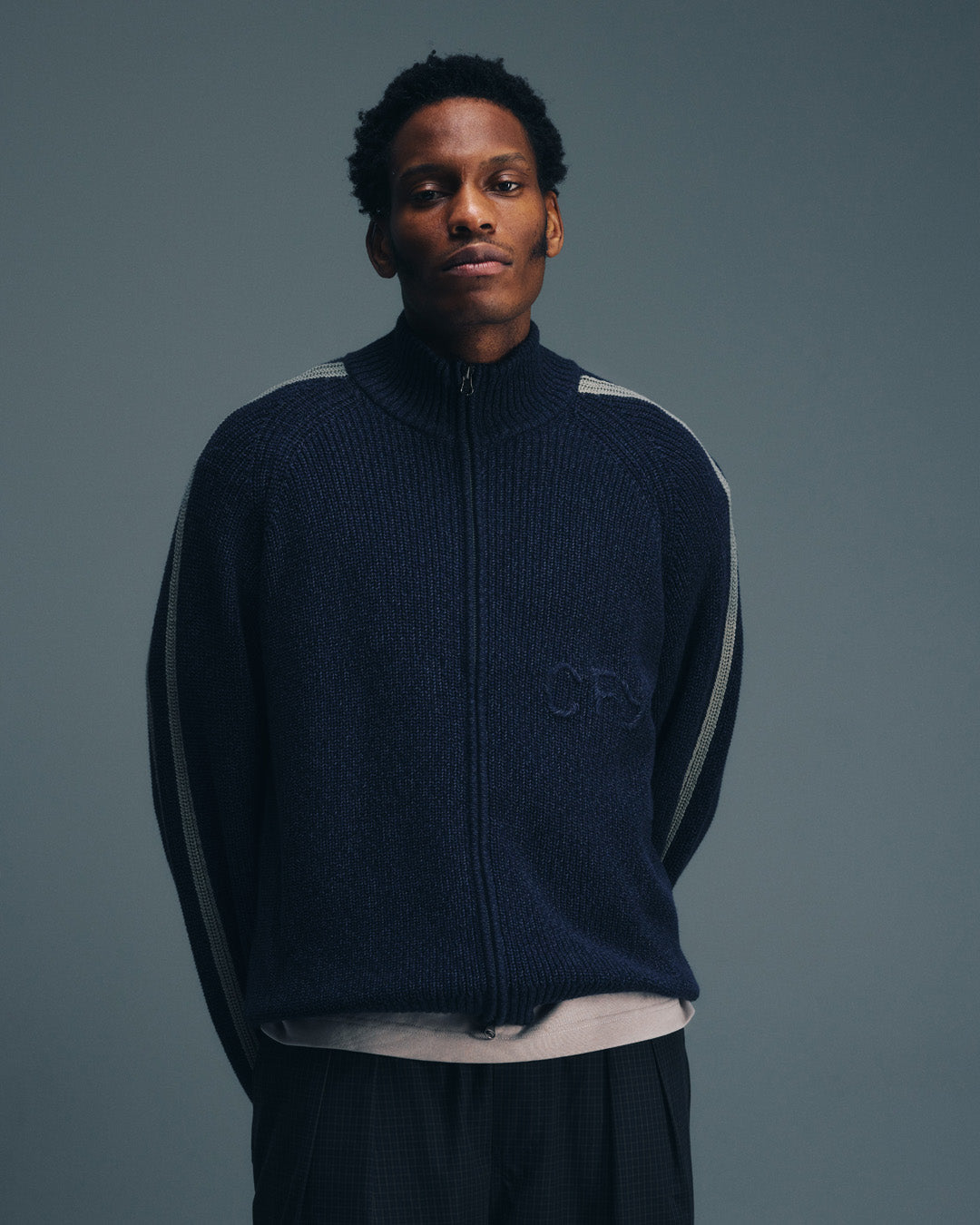 Wolfe Zip Knit