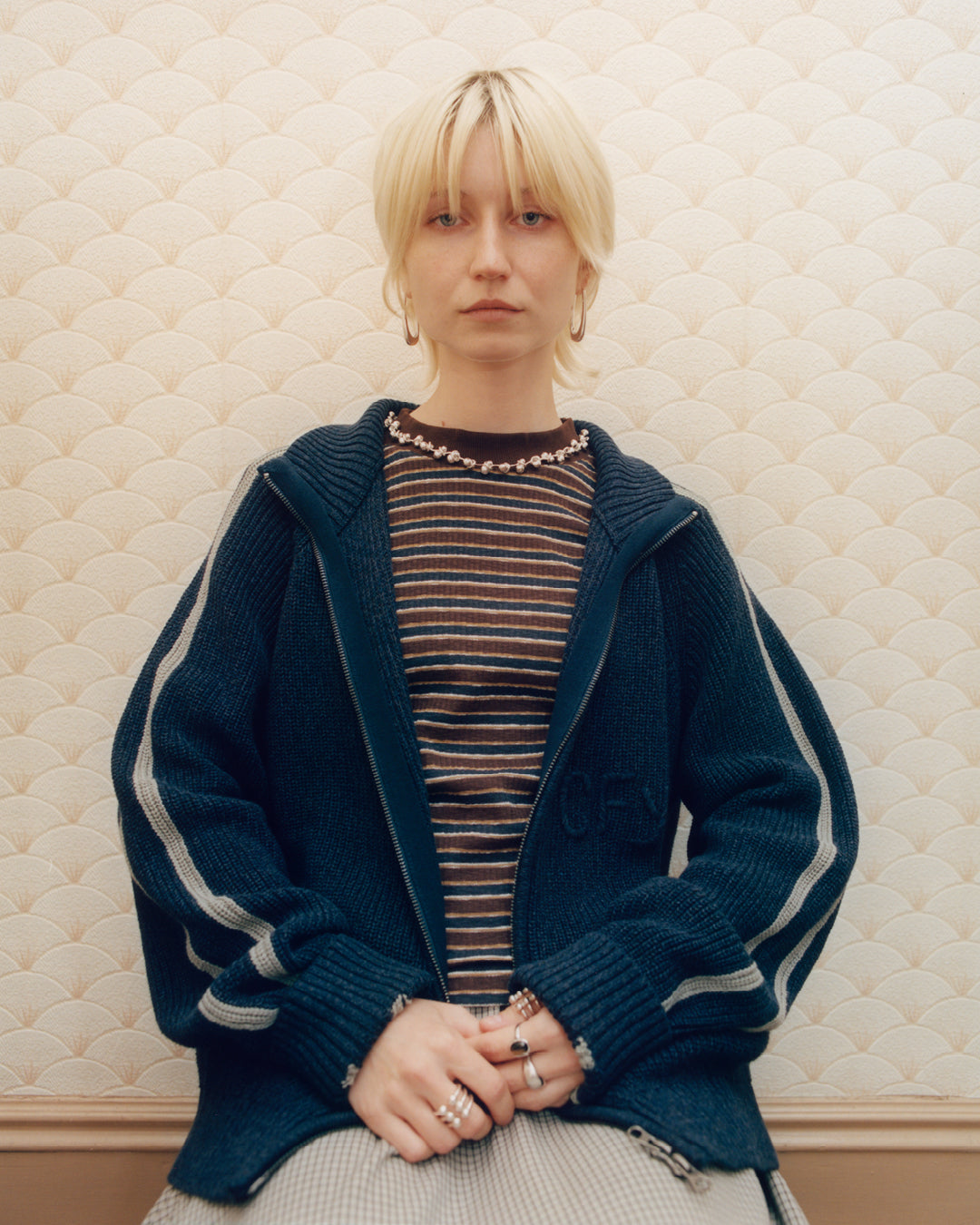 Wolfe Zip Knit
