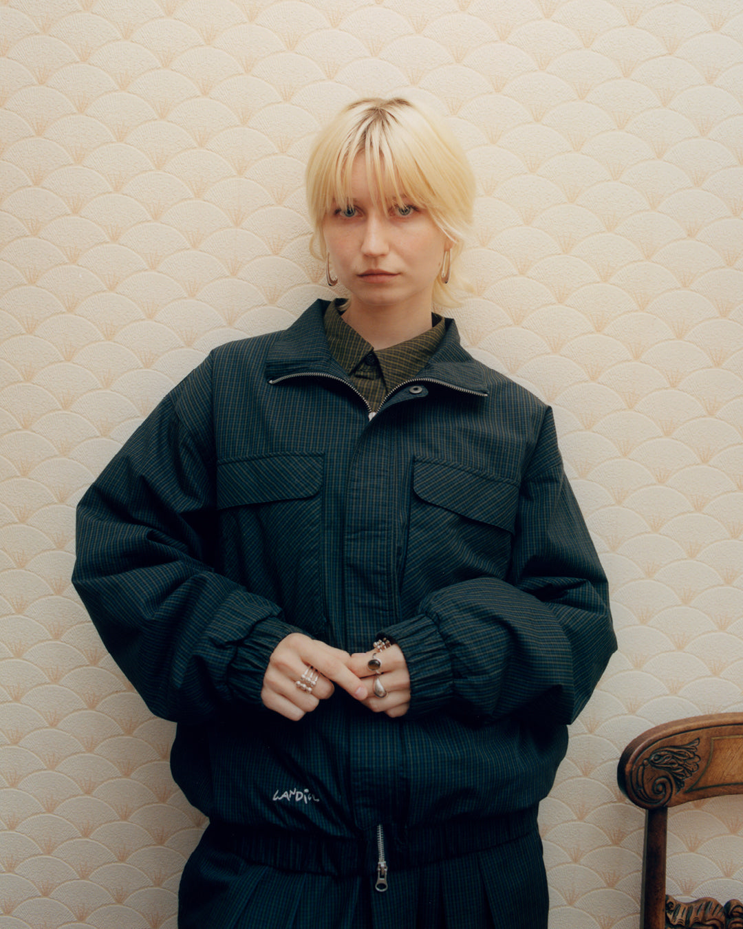Taki Checkered Jacket