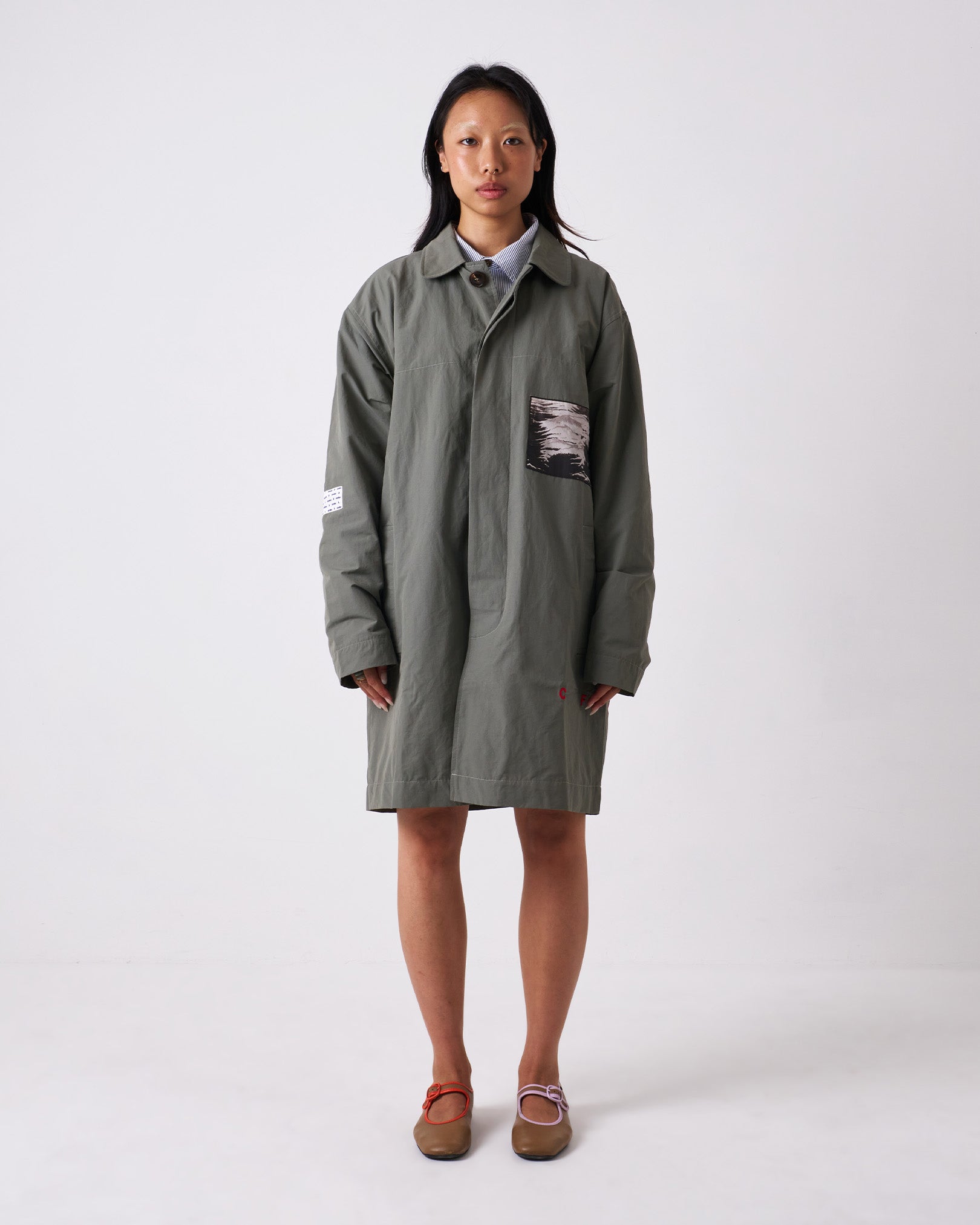 Clarke Patch Mac Coat