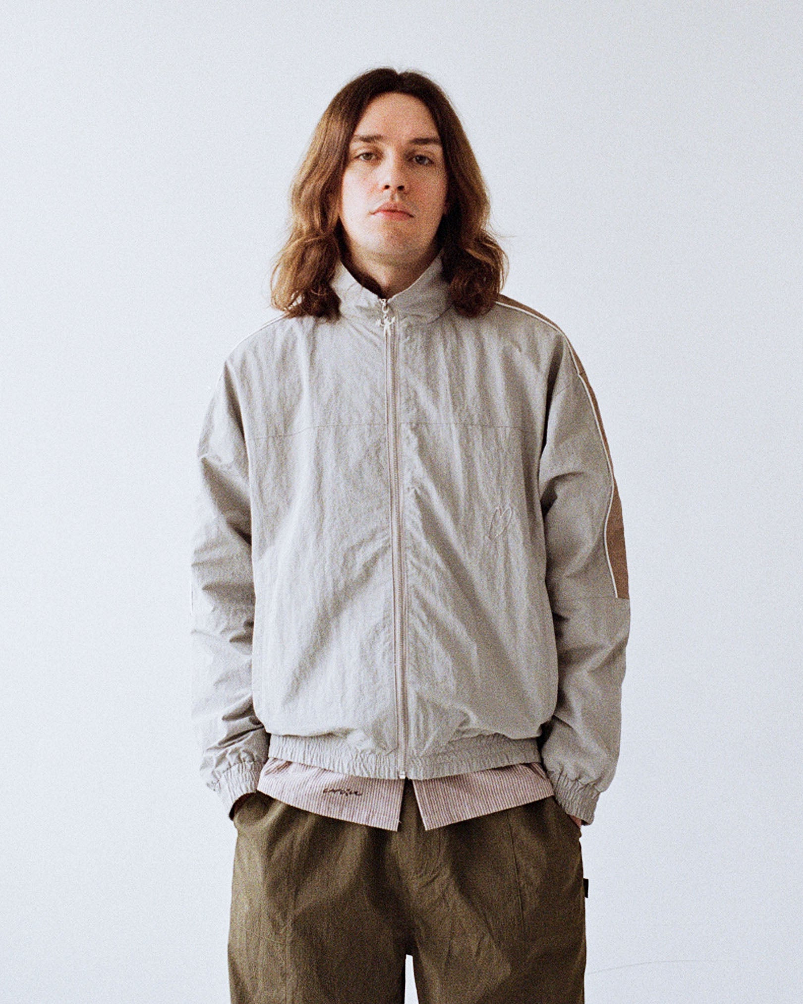 Nylon Track Jacket