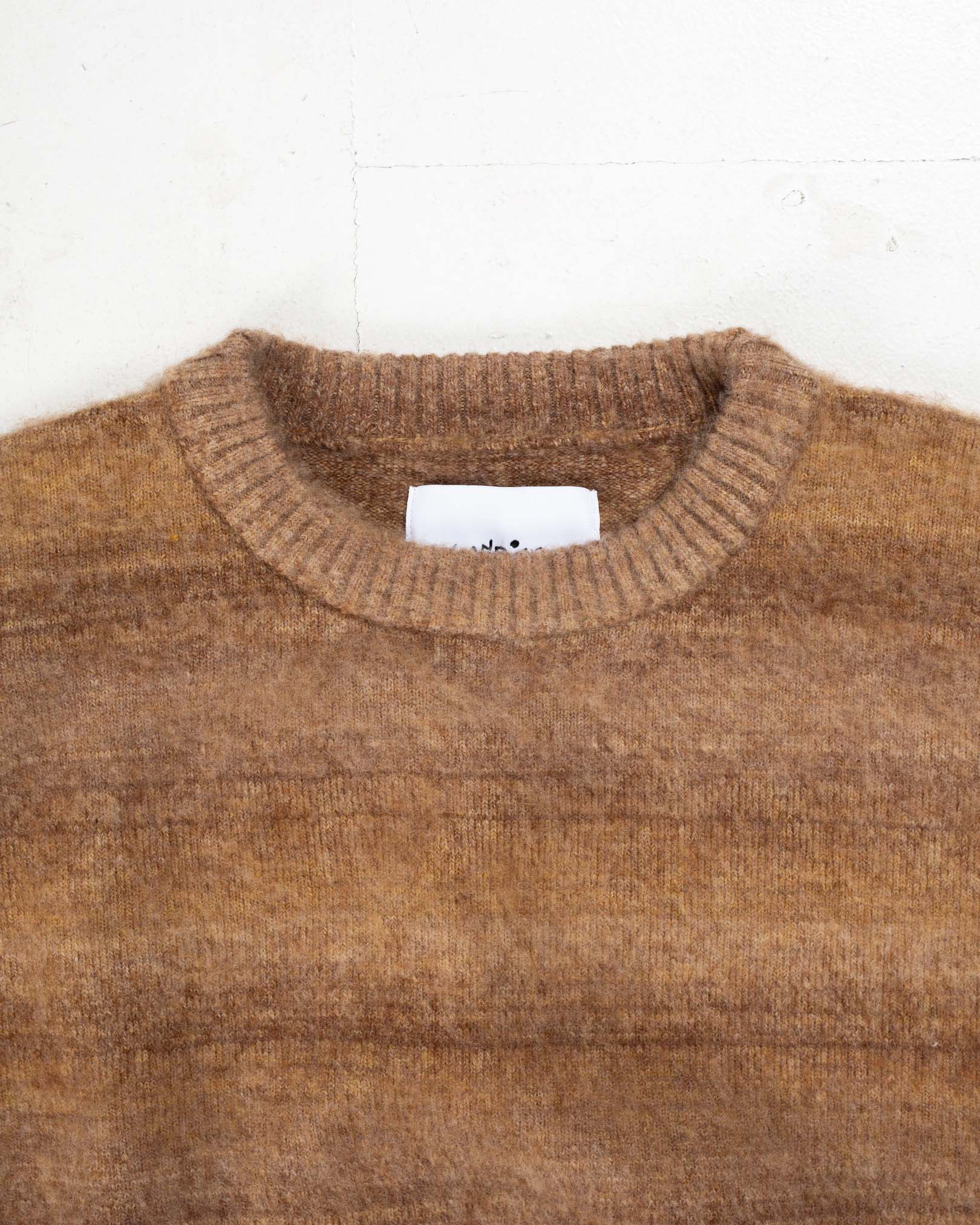Ombre Knit Sweater (Brown)
