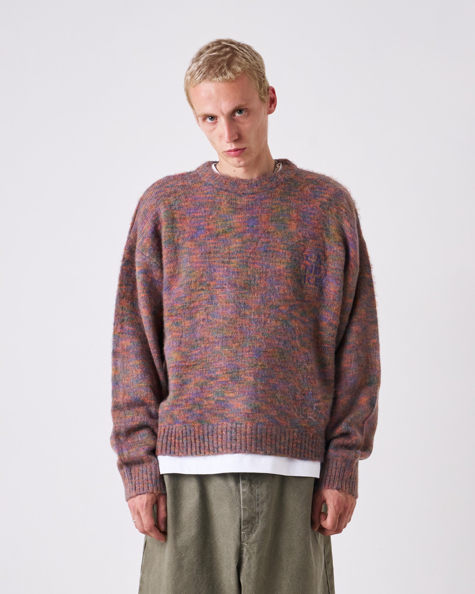 Rainbow Mohair Sweater