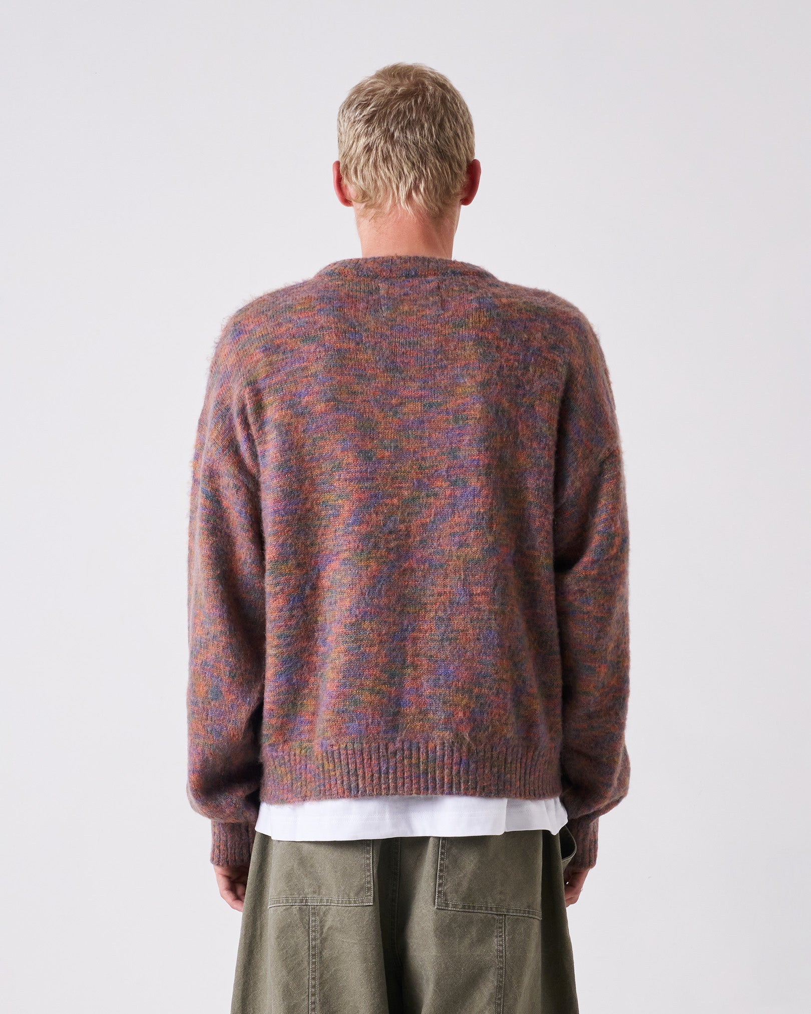 Rainbow Mohair Sweater