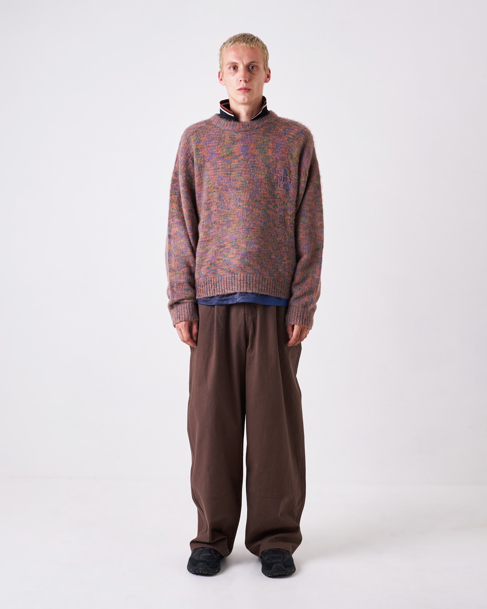 Rainbow Mohair Sweater