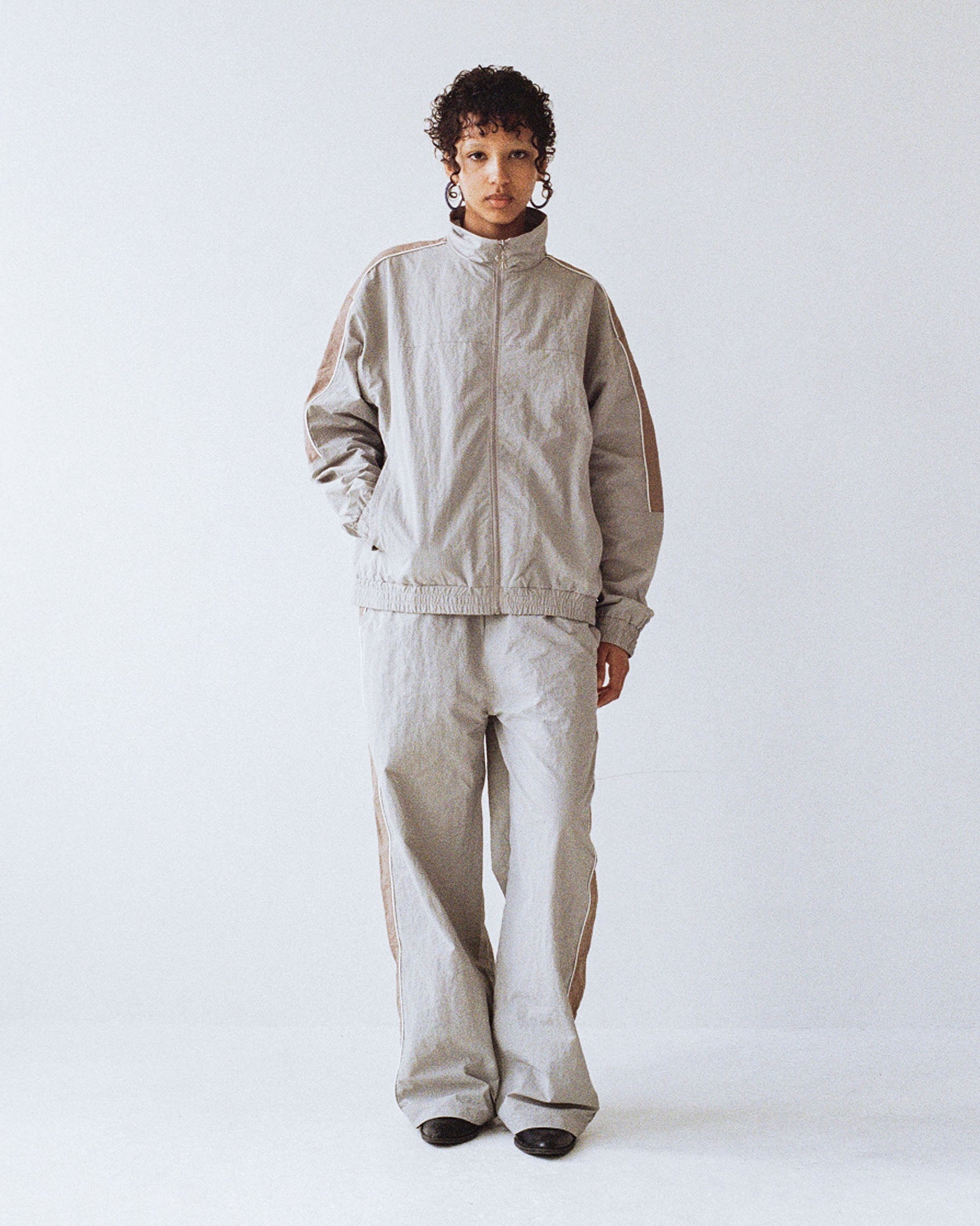 Nylon Track Pants