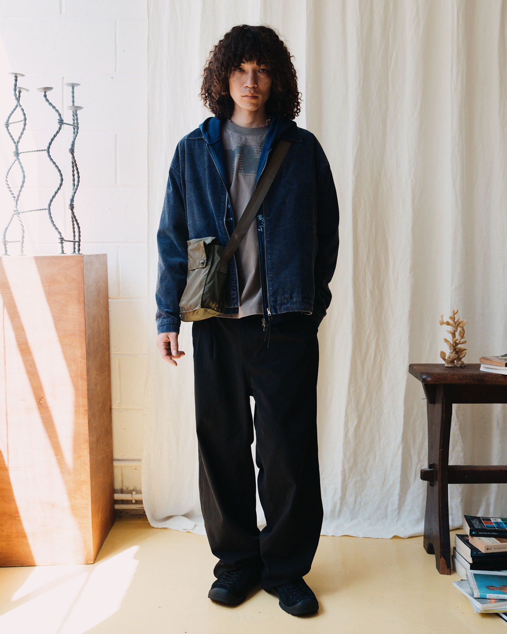 Double Pleated Pants