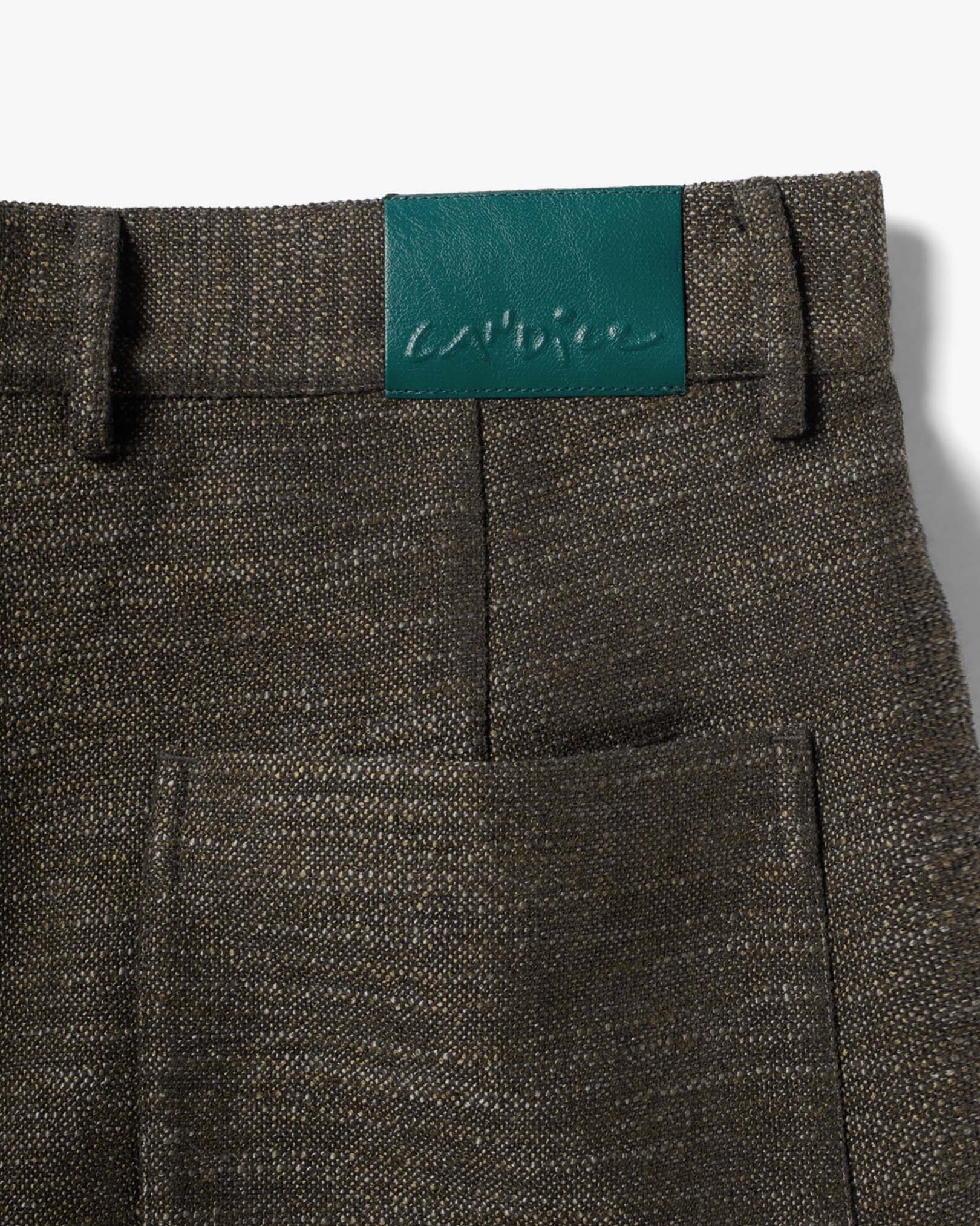 Post Double Pleated Pants