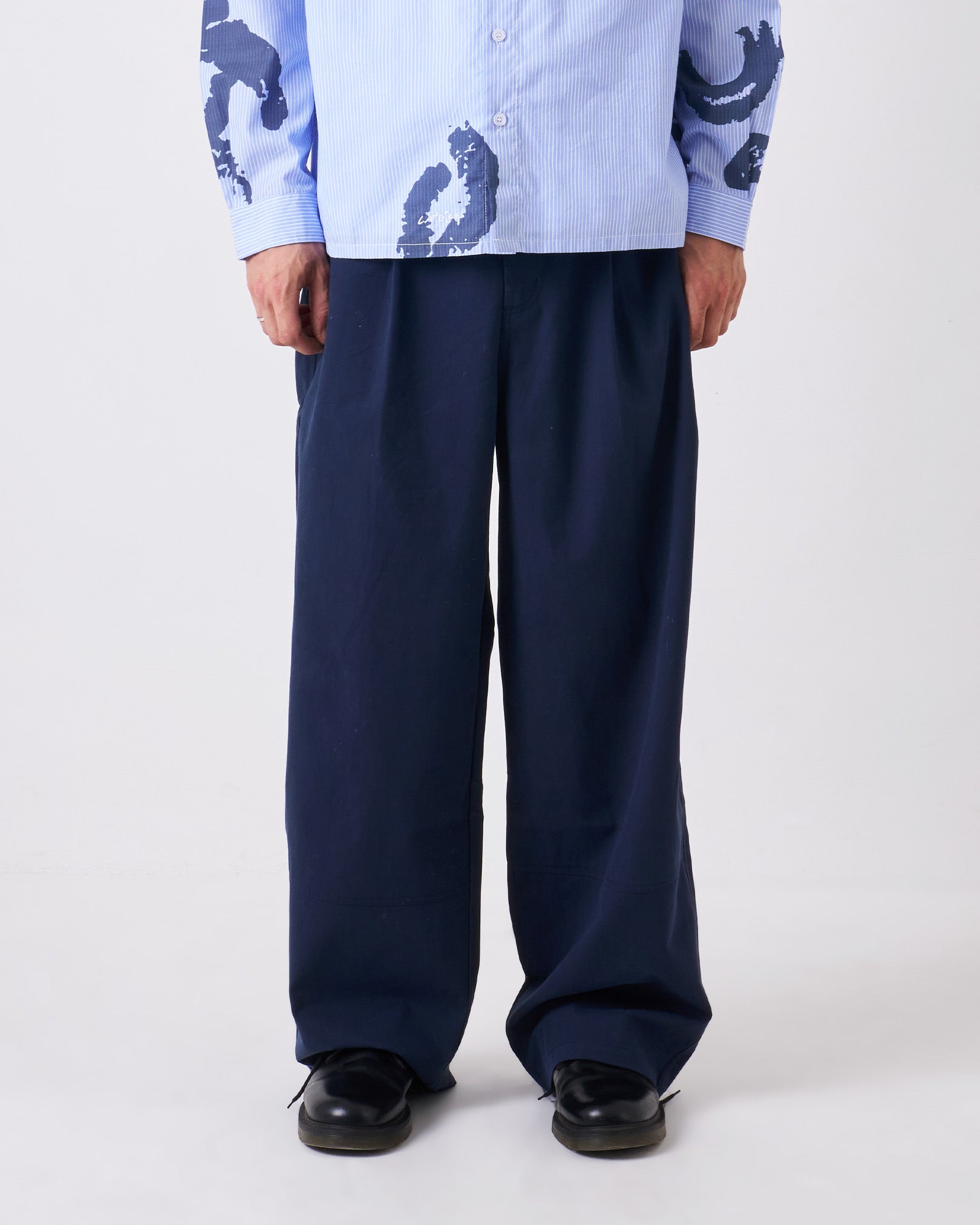 Pleated Pants