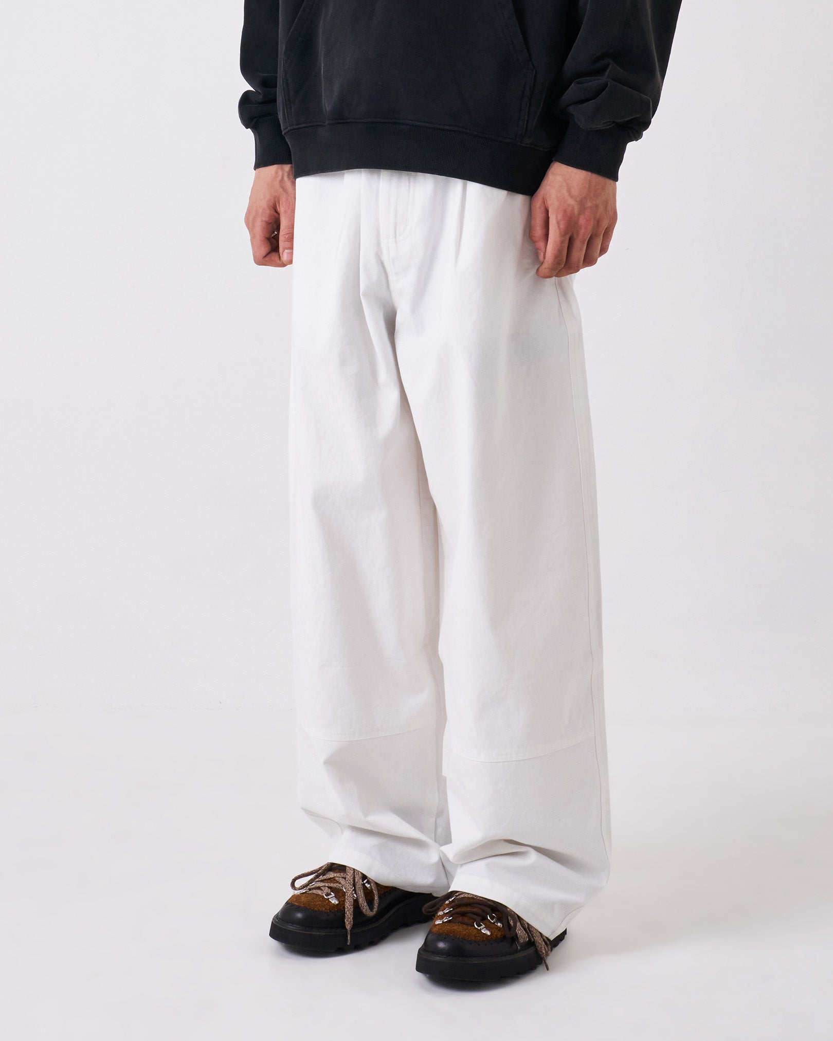 Pleated Pants