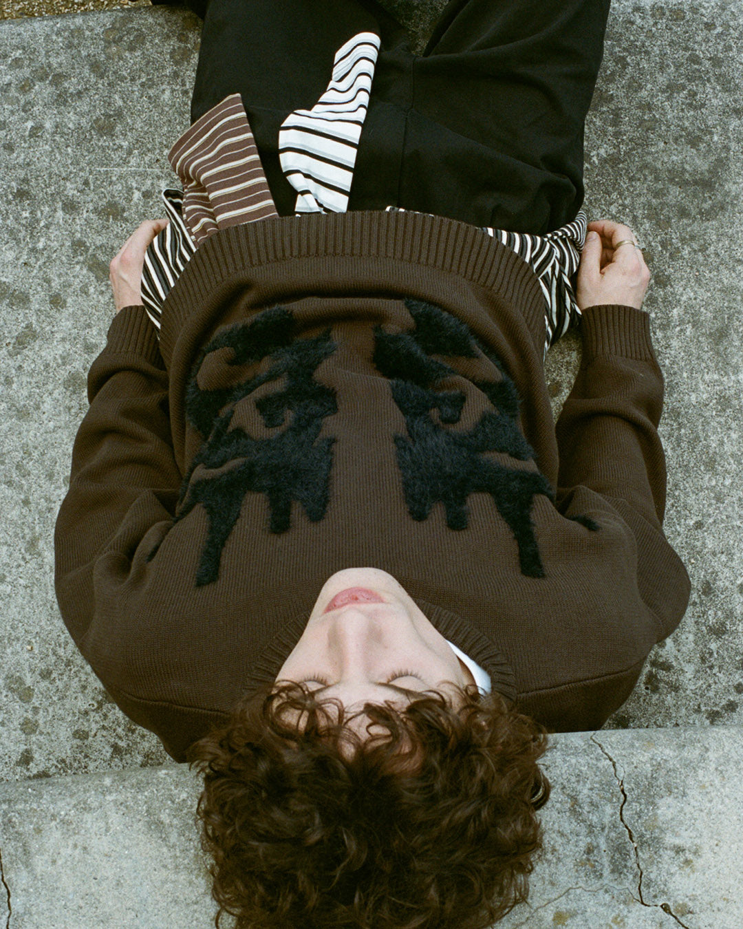 Warp Knit Sweater