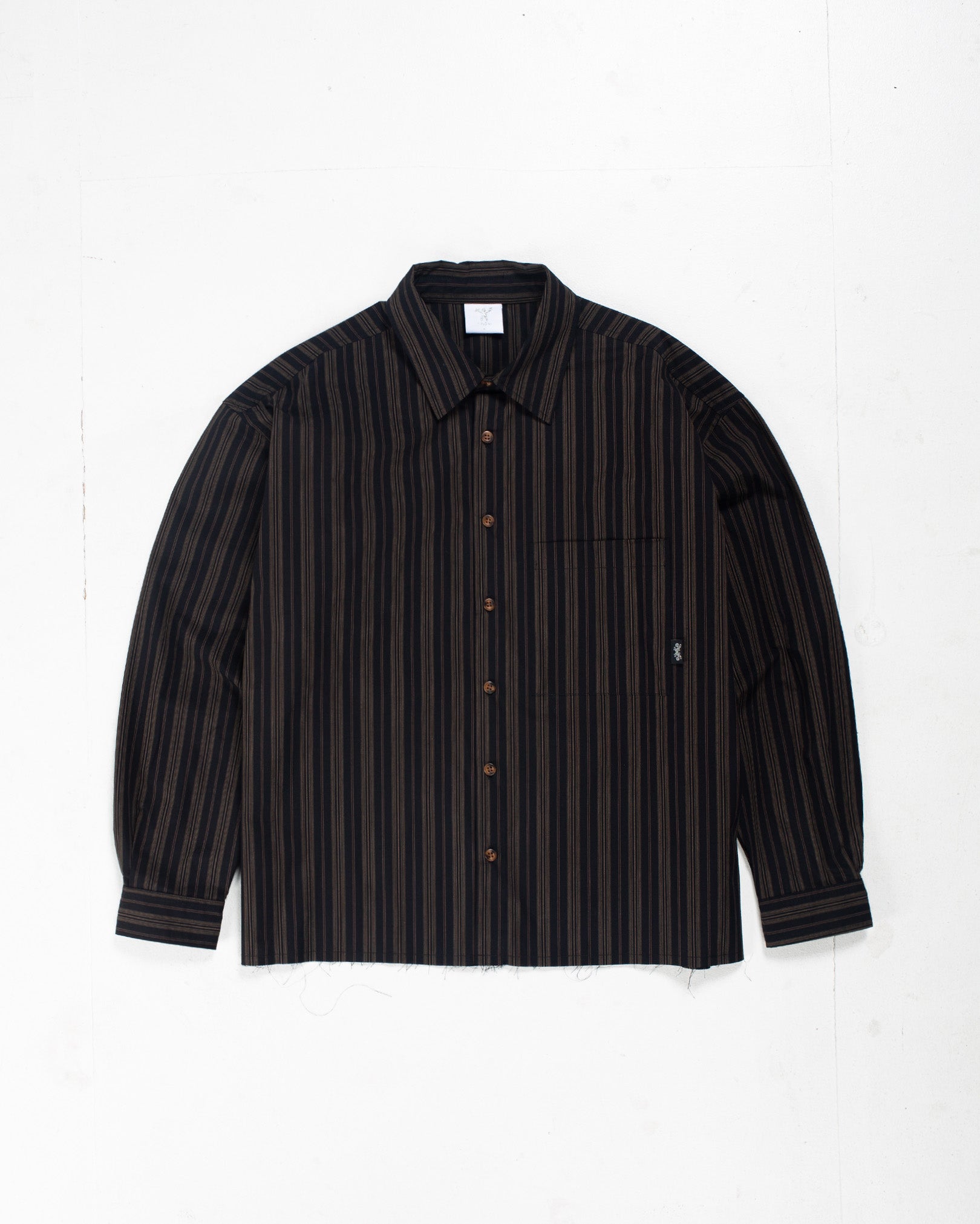 Raw Striped Shirt
