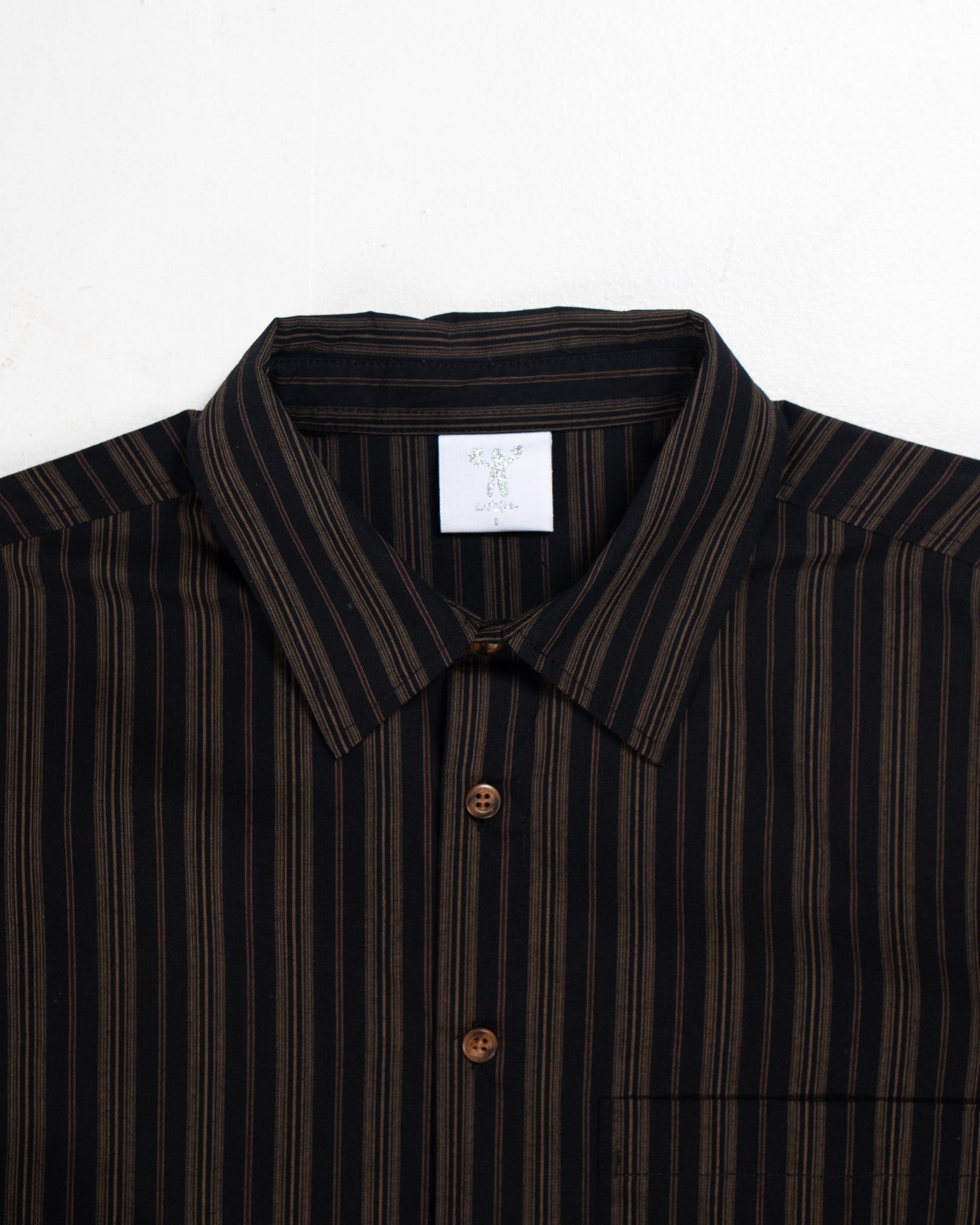 Raw Striped Shirt