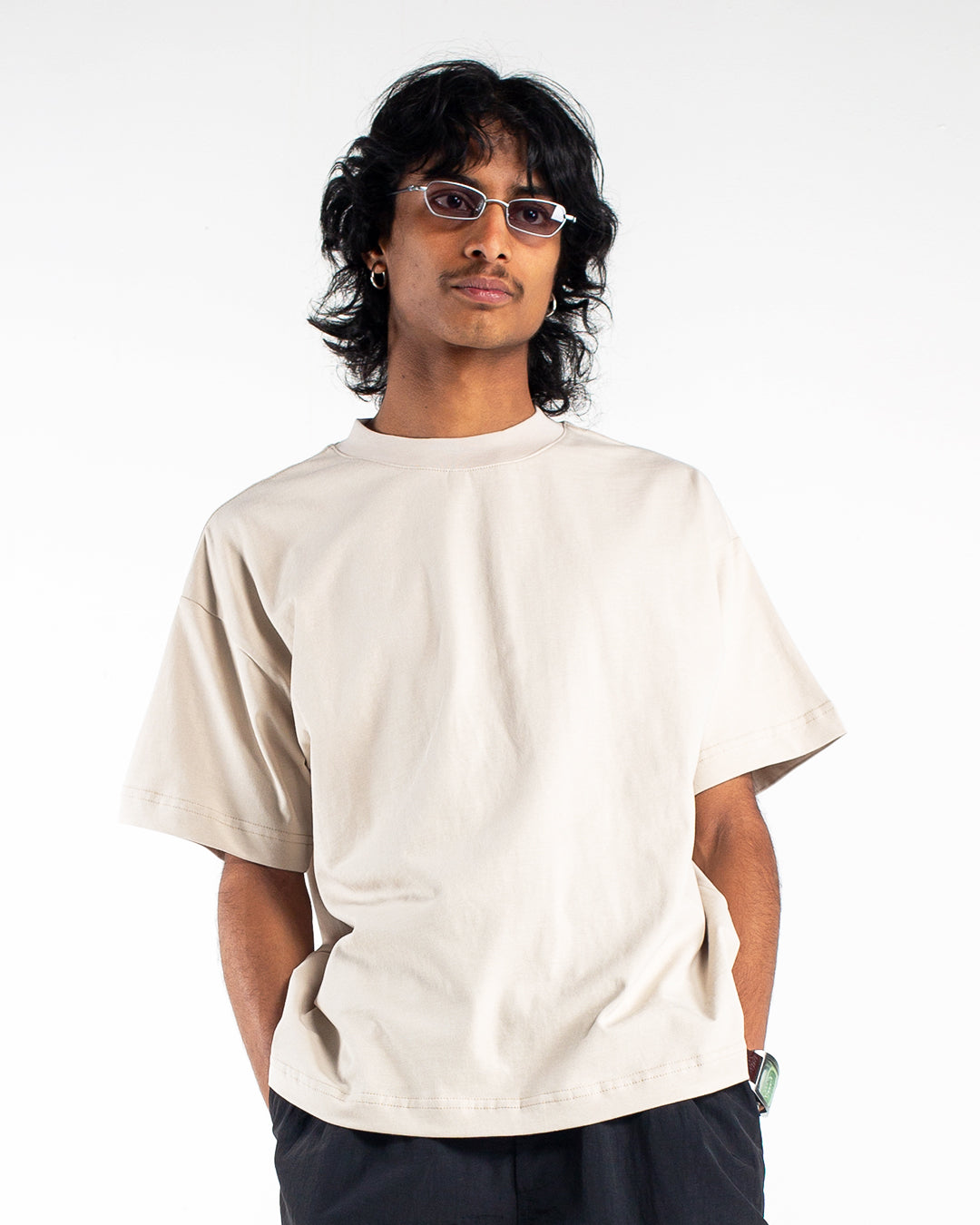 Candice-plain-blank-mushroom-tshirt