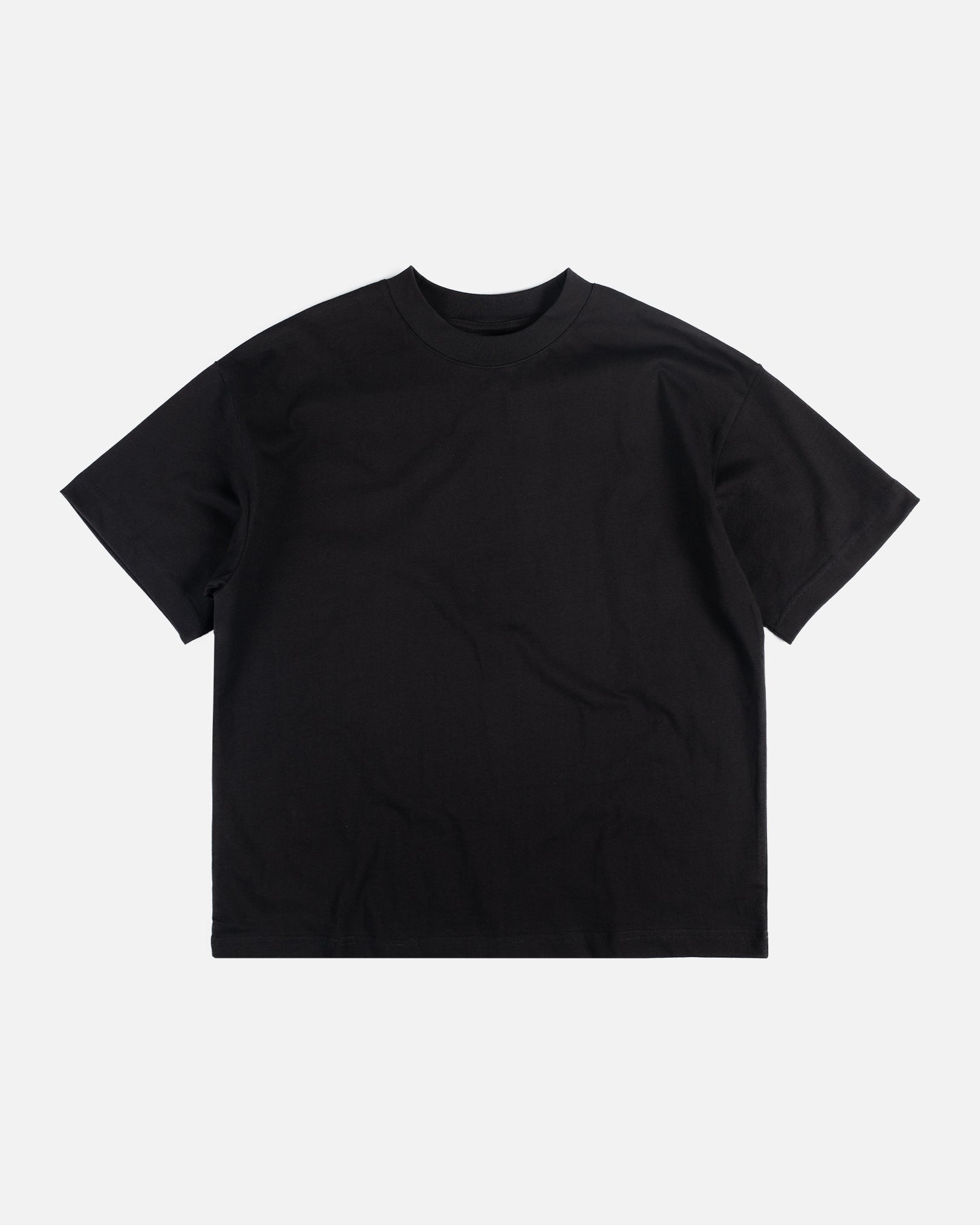 Candice-plain-blank-black-t-shirt